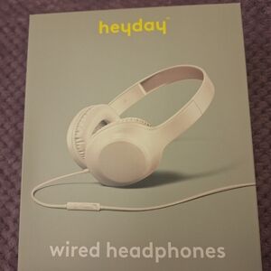 Heyday On-Ear Wired Headphones - White